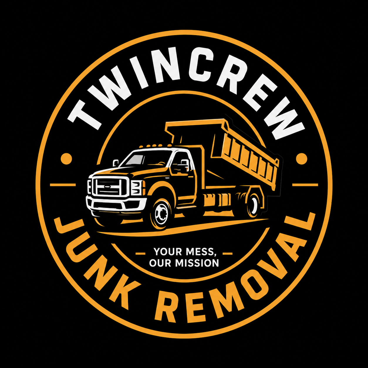 Twin Crew Junk Removal logo